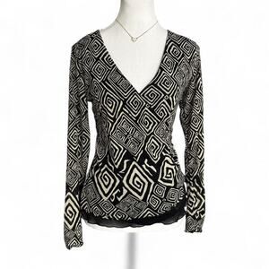 Work to Weekend Vintage Fairy core whimsy grunge top business casual size M NWT